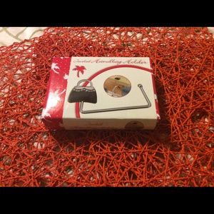 Jeweled Handbag Holder -Color Black